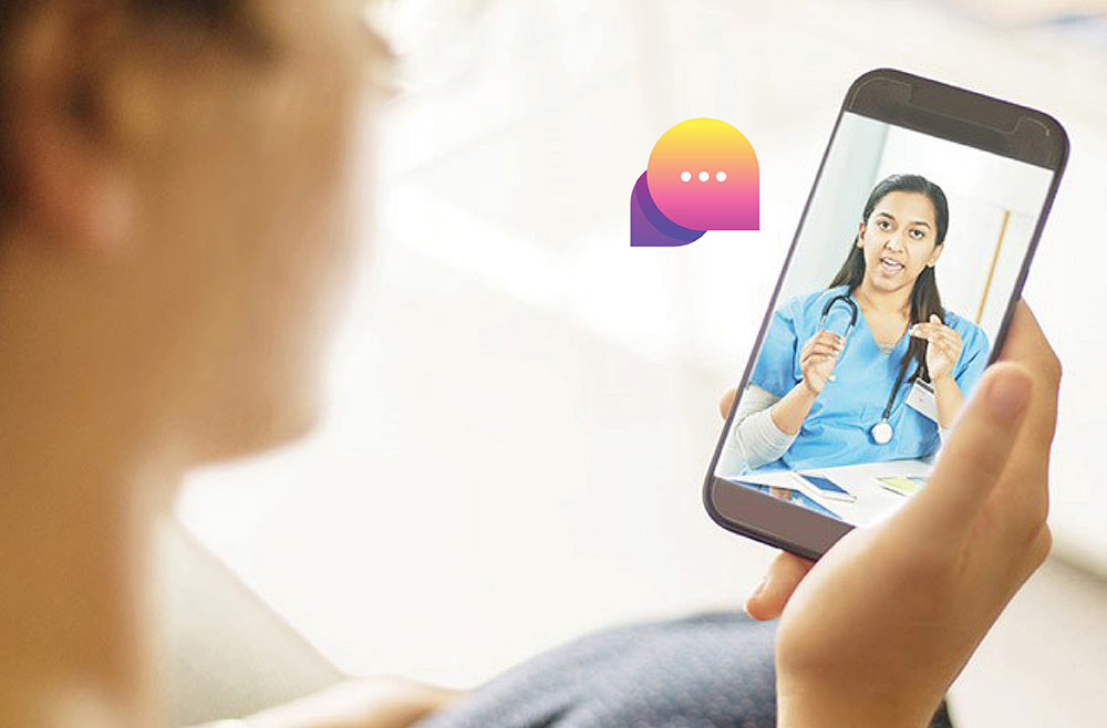 Telemedicine from a mobile device